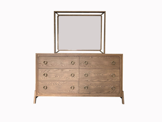 6 Drawer Dresser - Latte