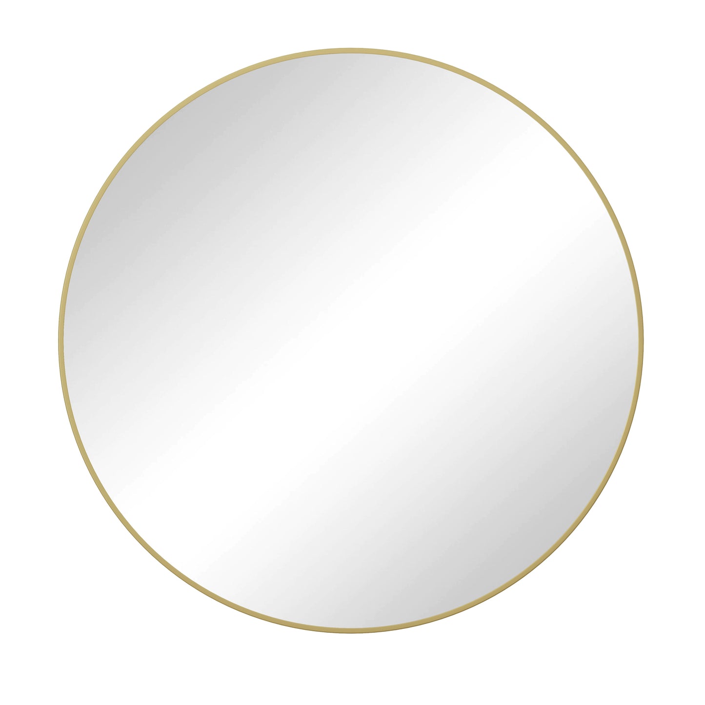 Wall Circular Mirror Metal Framed Mirror Round Vanity Mirror Dressing Mirror, For Bathroom, Living Room, Bedroom Wall Decor