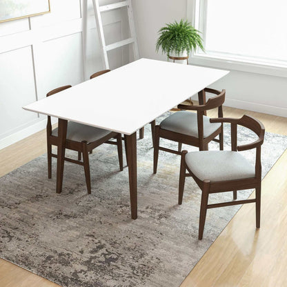 Levi - Modern Style Rectangular Dining Kitchen Table