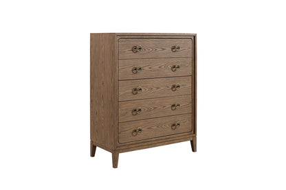 5 Drawer Dresser - Latte