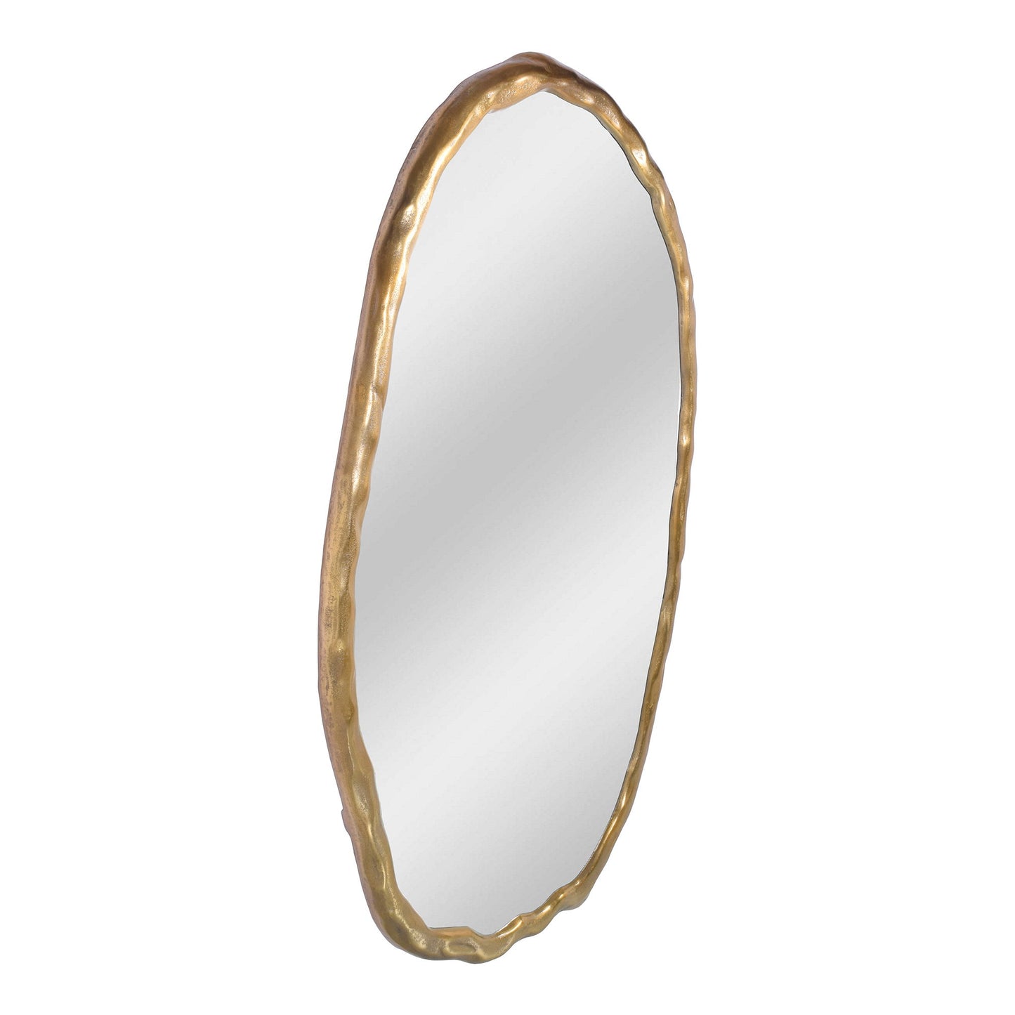 Foundry - Oval Mirror - Yellow