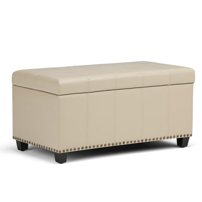 Amelia - Transitional Storage Ottoman Bench