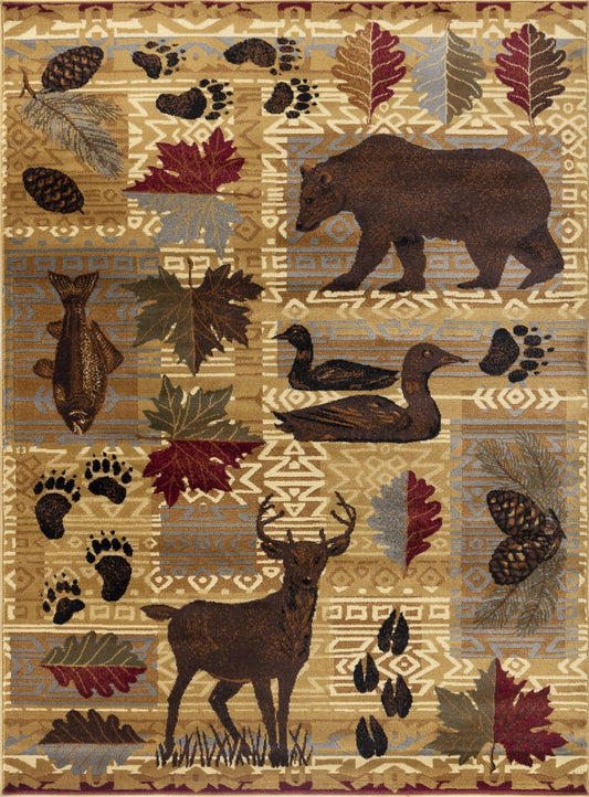 Nature's Nest - GC_CBL3002 Lodge Area Rug