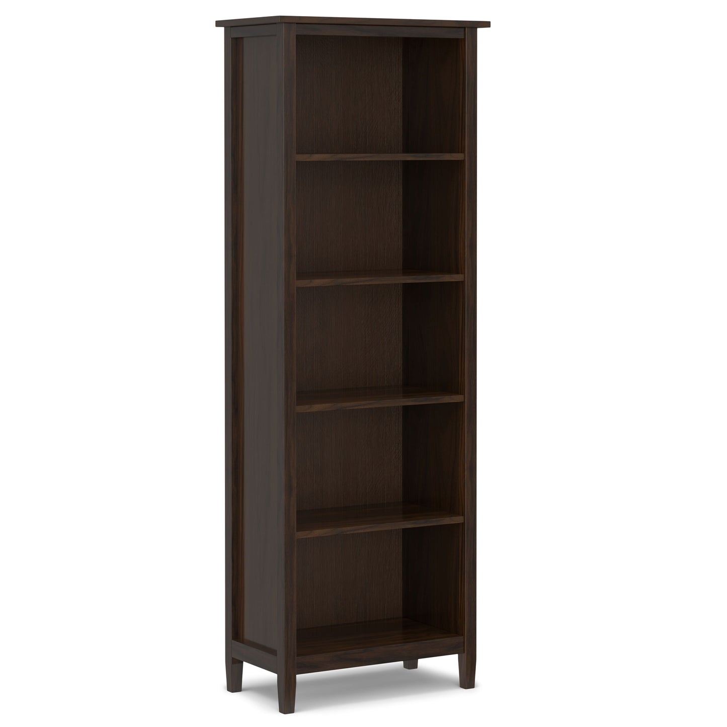 Warm Shaker - 5 Shelf Bookcase