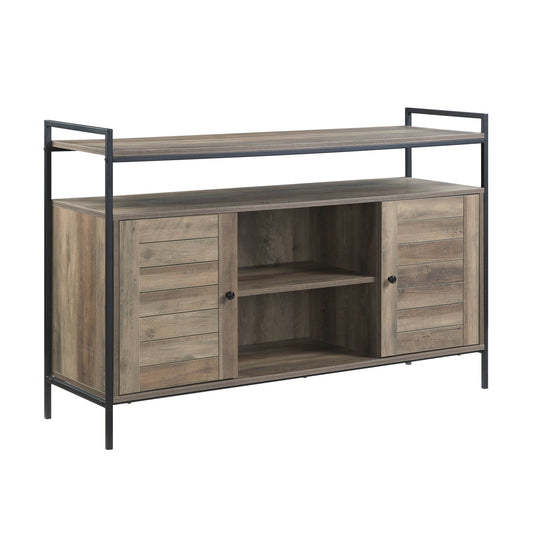 Baina - Rustic TV Stand - Oak