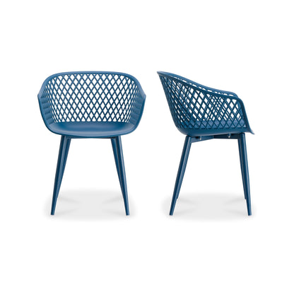 Piazza - Outdoor Chair Chair (Set of 2) - Blue