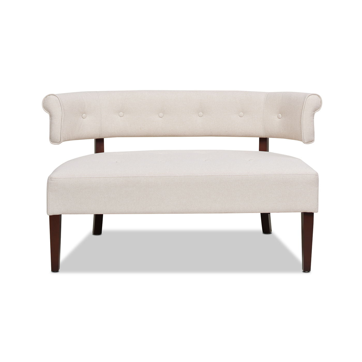 Jared - Versatile Roll Arm Tufted Bench Settee