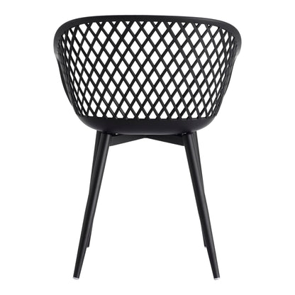 Piazza - Outdoor Chair Chair (Set of 2) - Black