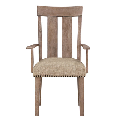 Nathaniel - Arm Chair (Set of 2) - Maple