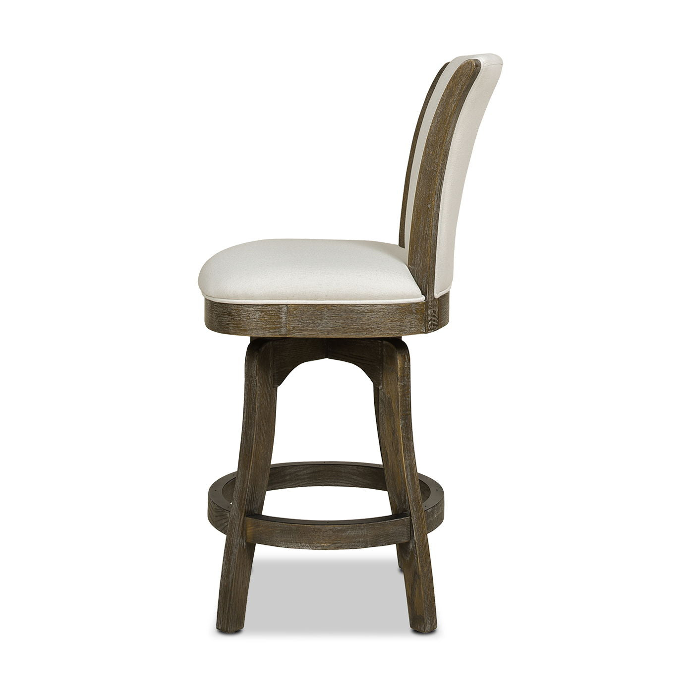 Henry - Armless Swivel Counter Height Bar Stool