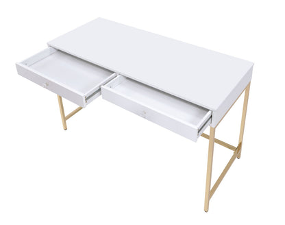 Ottey - High Gloss Writing Desk