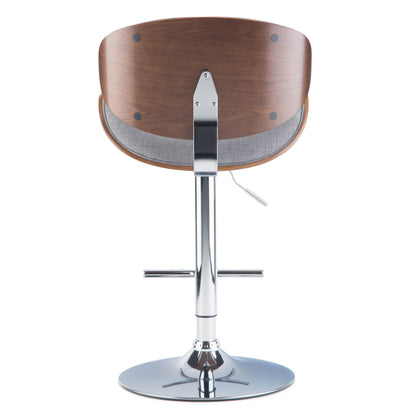 Marana - Multifunctional Handcrafted Bentwood Adjustable Swivel Bar Stool