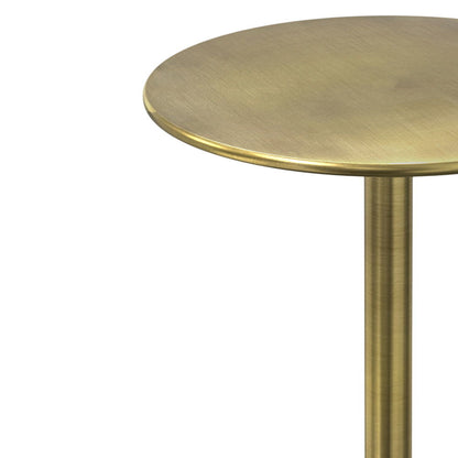 Melene - Side Table - Gray / Gold