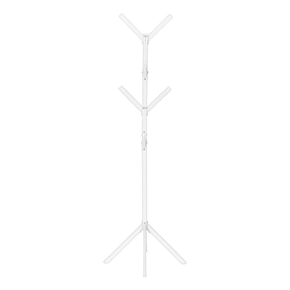 Coat Rack, Hall Tree, Free Standing, 8 Hooks, Entryway, Contemporary & Modern