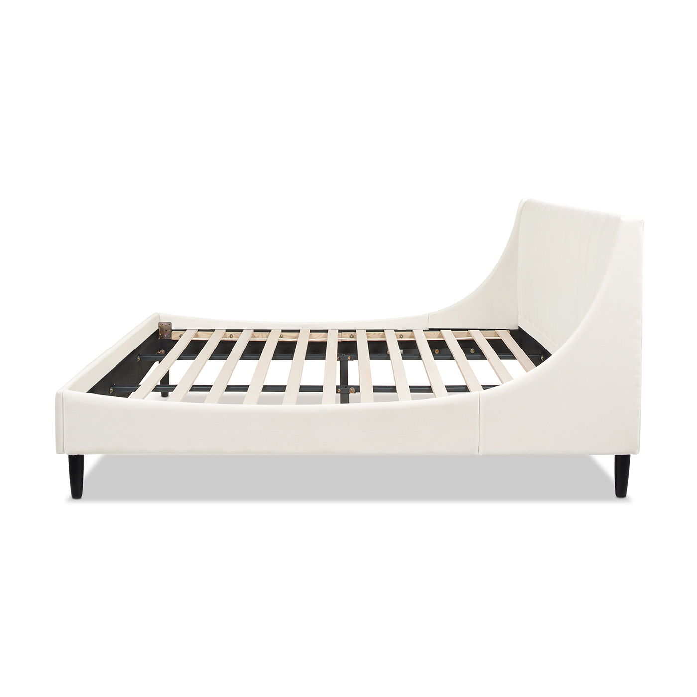 Aspen - Vertical Tufted Modern Headboard Platform Bed Set