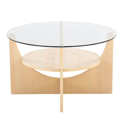 U - Shaped Contemporary Coffee Table