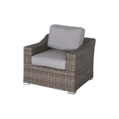 Chic 2 Person Seating Group With Cushions Ideal For Cozy Outdoor Gatherings - Gray Mix