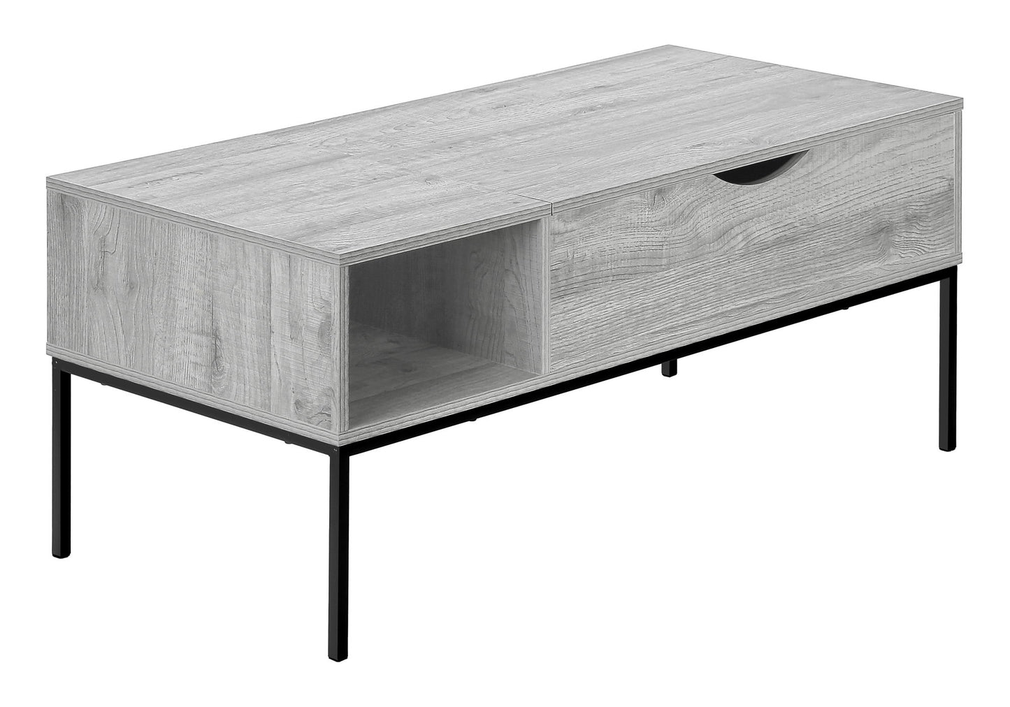 Table, Rectangular, Cocktail, Functional Lift-Top, Contemporary & Modern