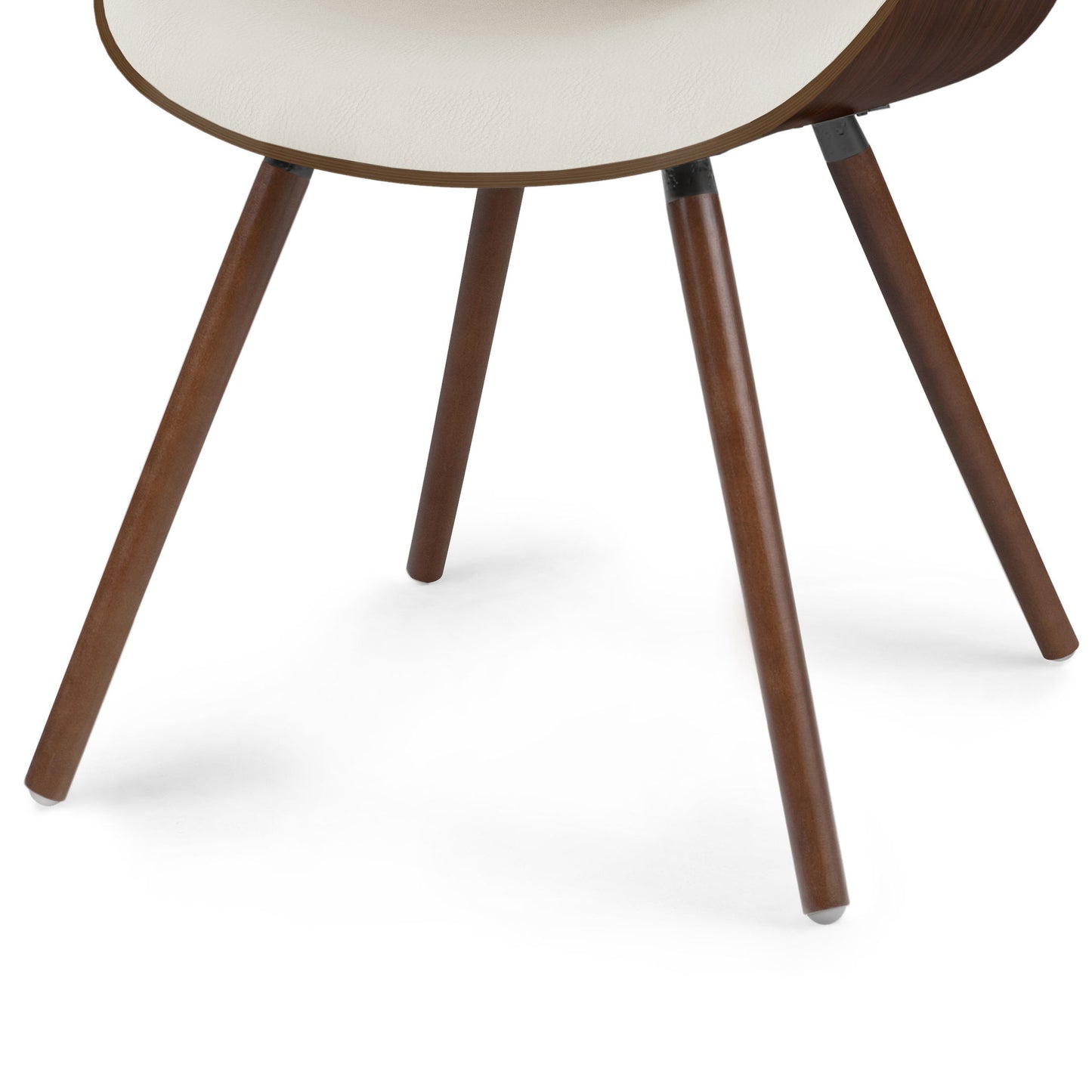 Malden - Bentwood Upholstered Dining Chair With Wood Back