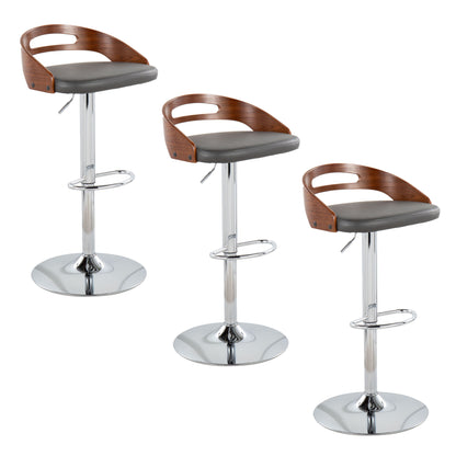 Cassis - Mid-Century Modern Adjustable Barstool With Swivel