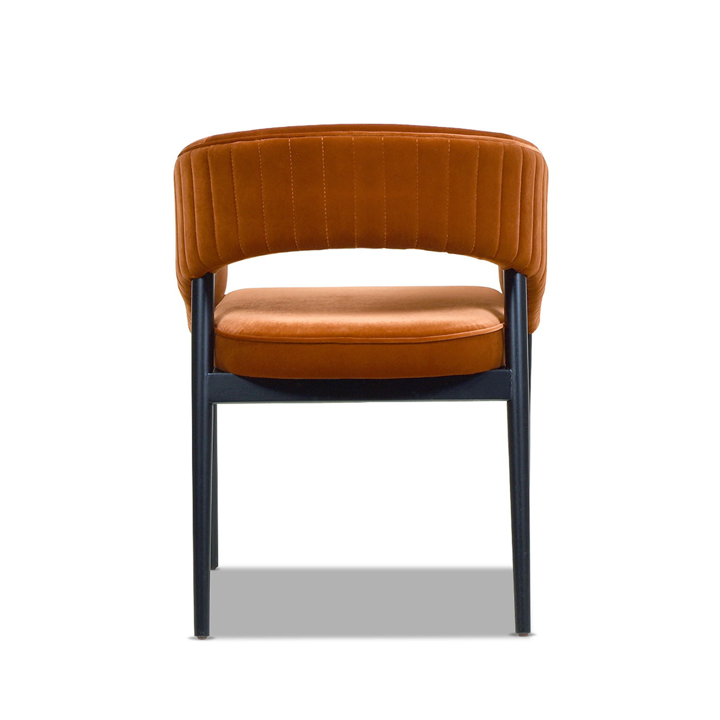 Mirah - Modern Open Barrel Dining Chair