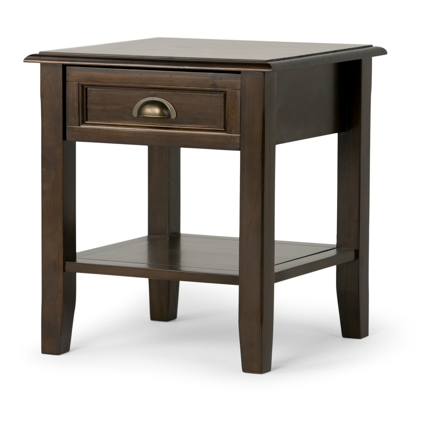 Burlington - End Table - Mahogany Brown