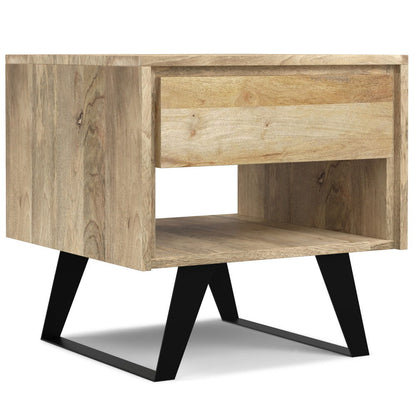 Lowry - Handcrafted End Table