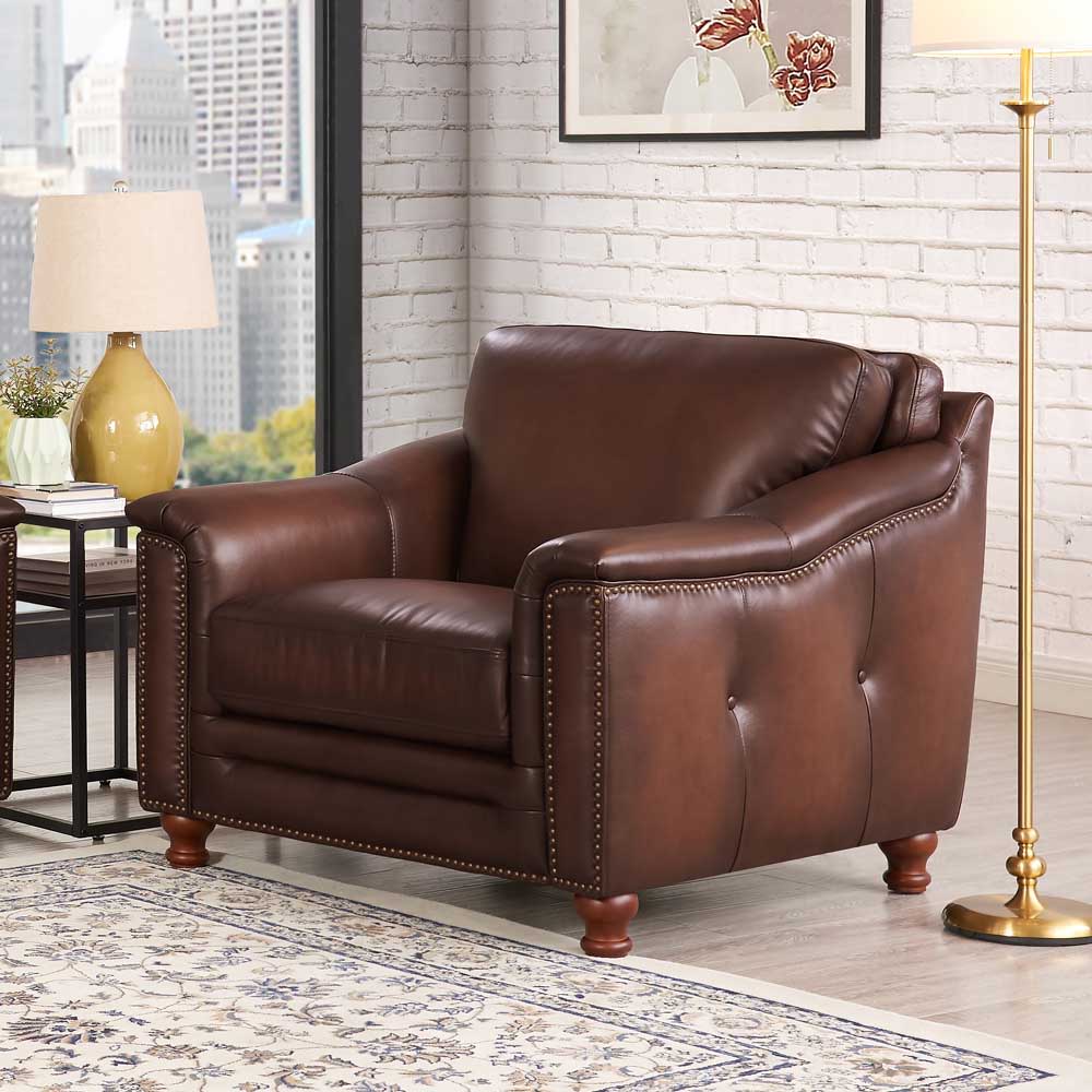 Belfast - Top Grain Leather Chair