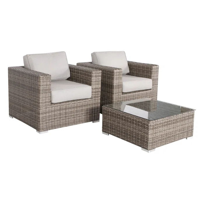 2 Person Seating Set With Cushions