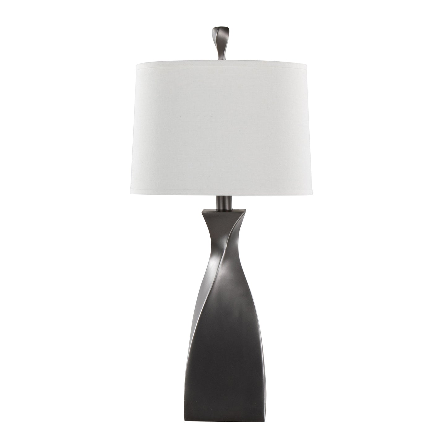 Curvo - Contemporary Polyresin Table Lamp (Set of 2)