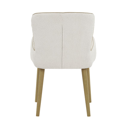 Qwin - Boucle Side Chair (Set of 2) - Beige