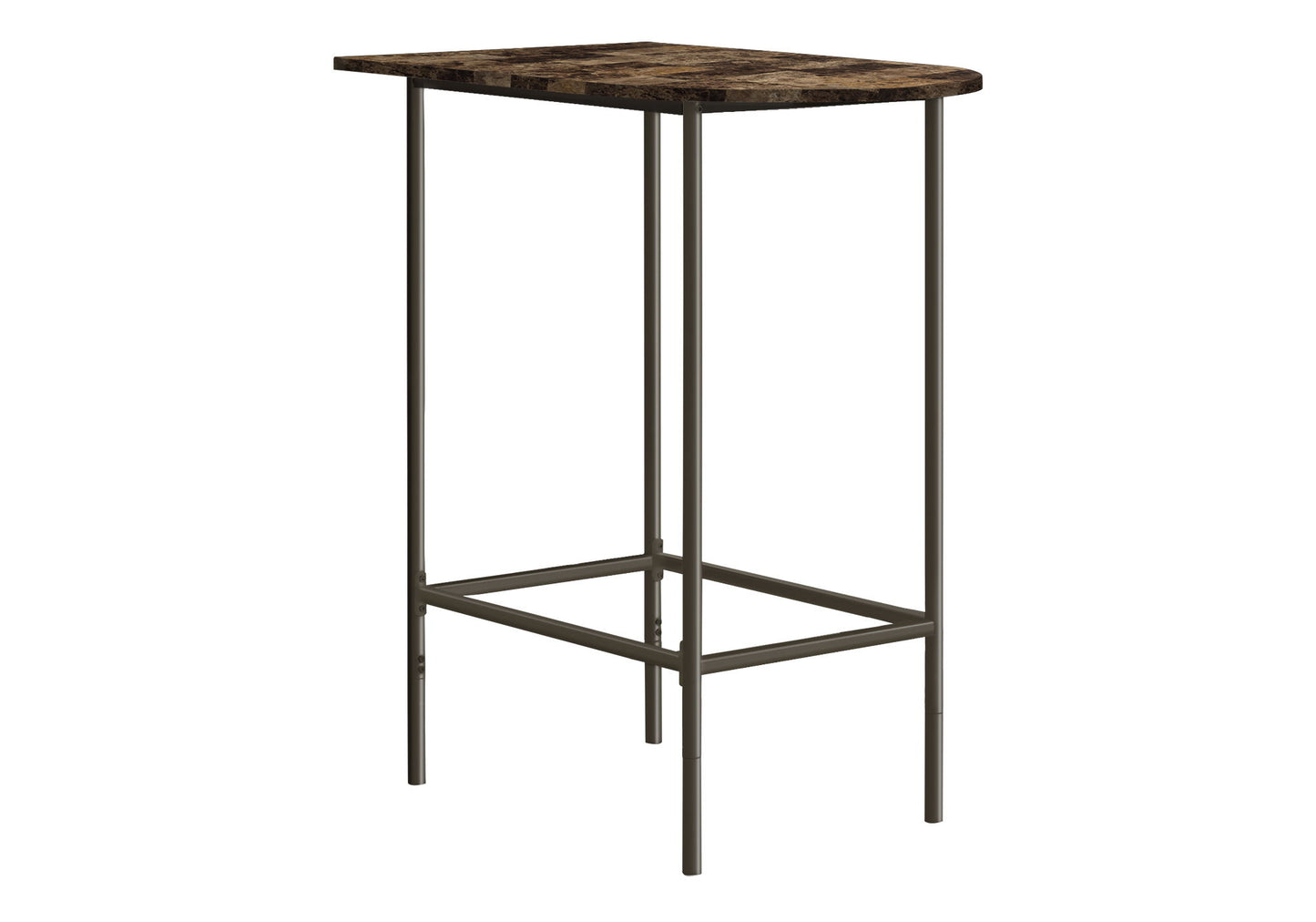 Home Bar Table With Bar Height Small Rectangular For Kitchen