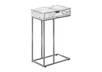 Accent Table, C - Shaped Contemporary & Modern Design