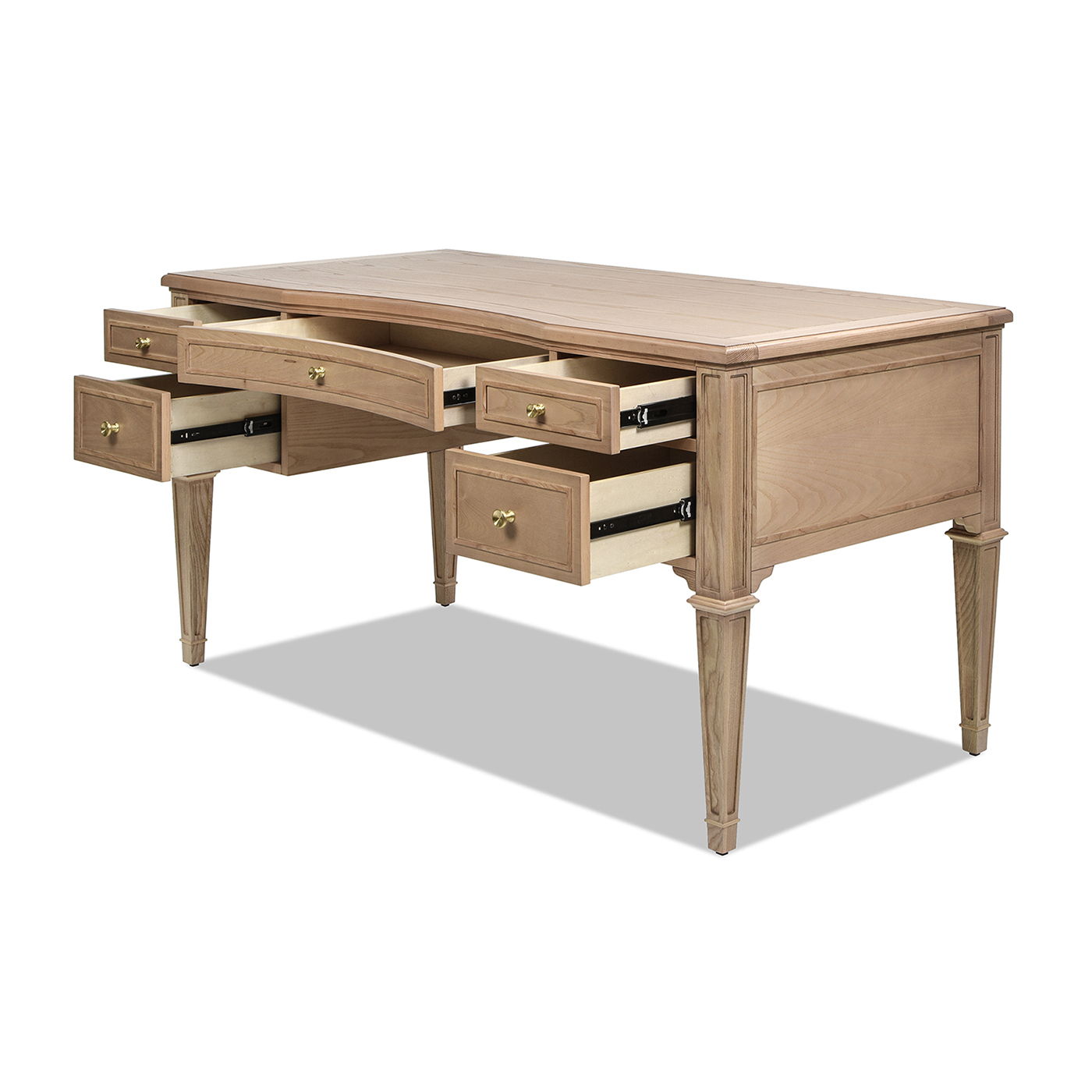 Dauphin - 5 Drawer Executive Desk