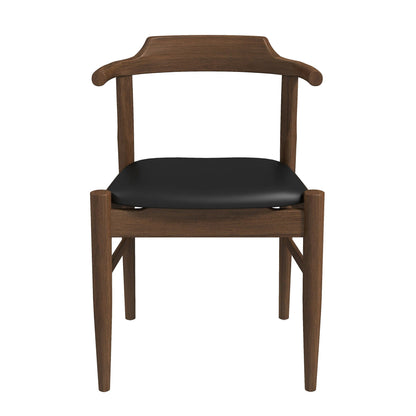 Damian - Mid-Century Solid Wood Dining Chair