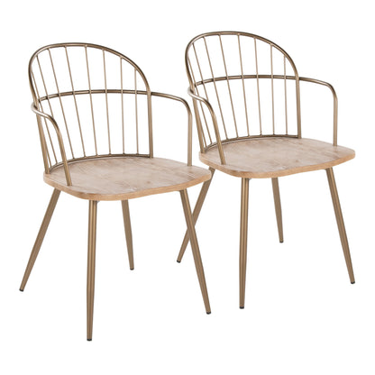 Riley - Farmhouse Arm Chair (Set of 2)