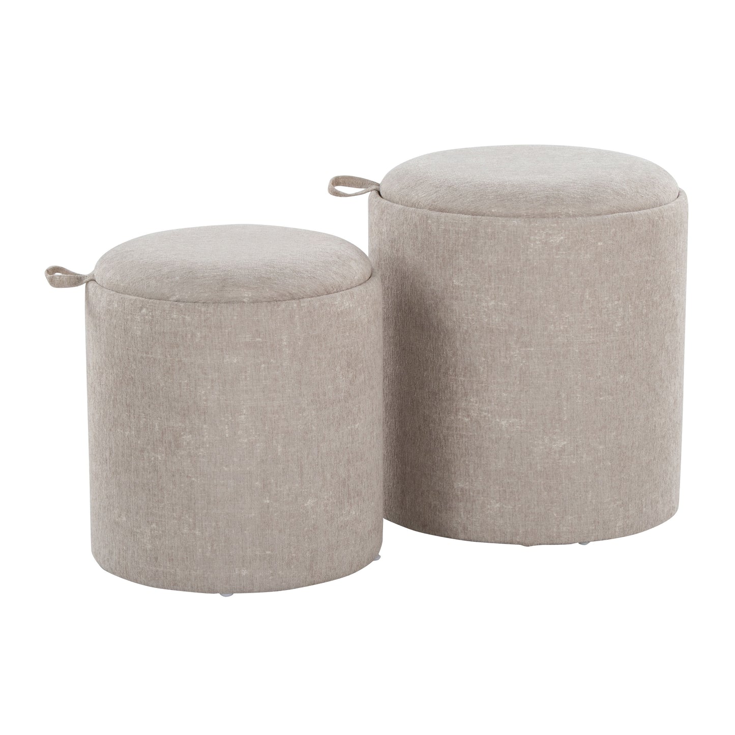 Tray - Contemporary Nesting Ottoman Set