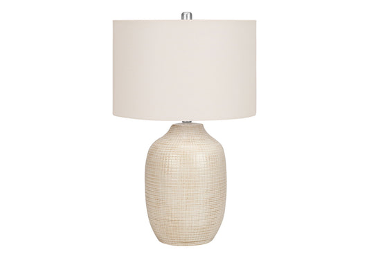 Table Lamp, Lighting, Ceramic, Contemporary - Cream