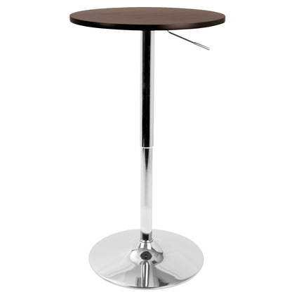 Adjustable Contemporary Bar Table