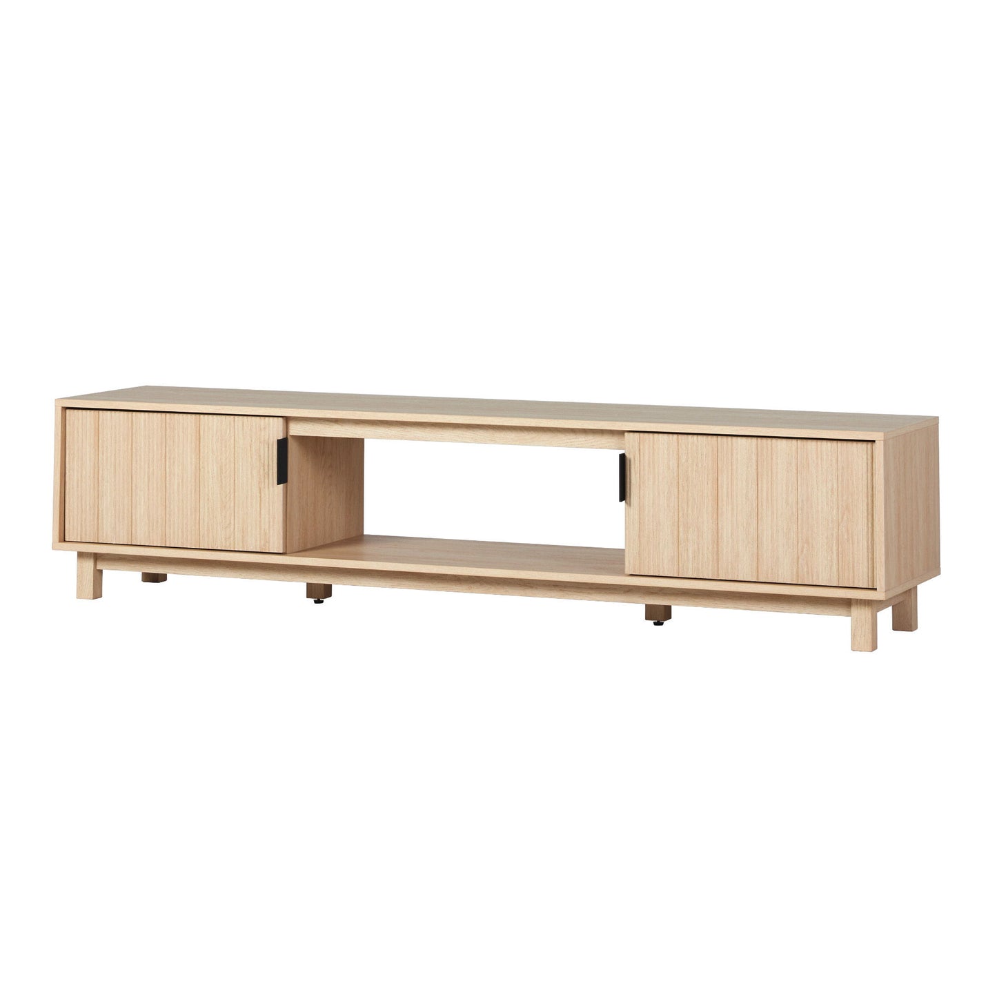 Modern Fluted Door Minimalist TV Stand