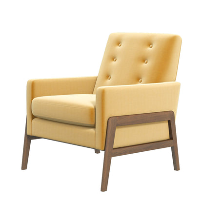 Cole - Solid Wood Lounge Chair