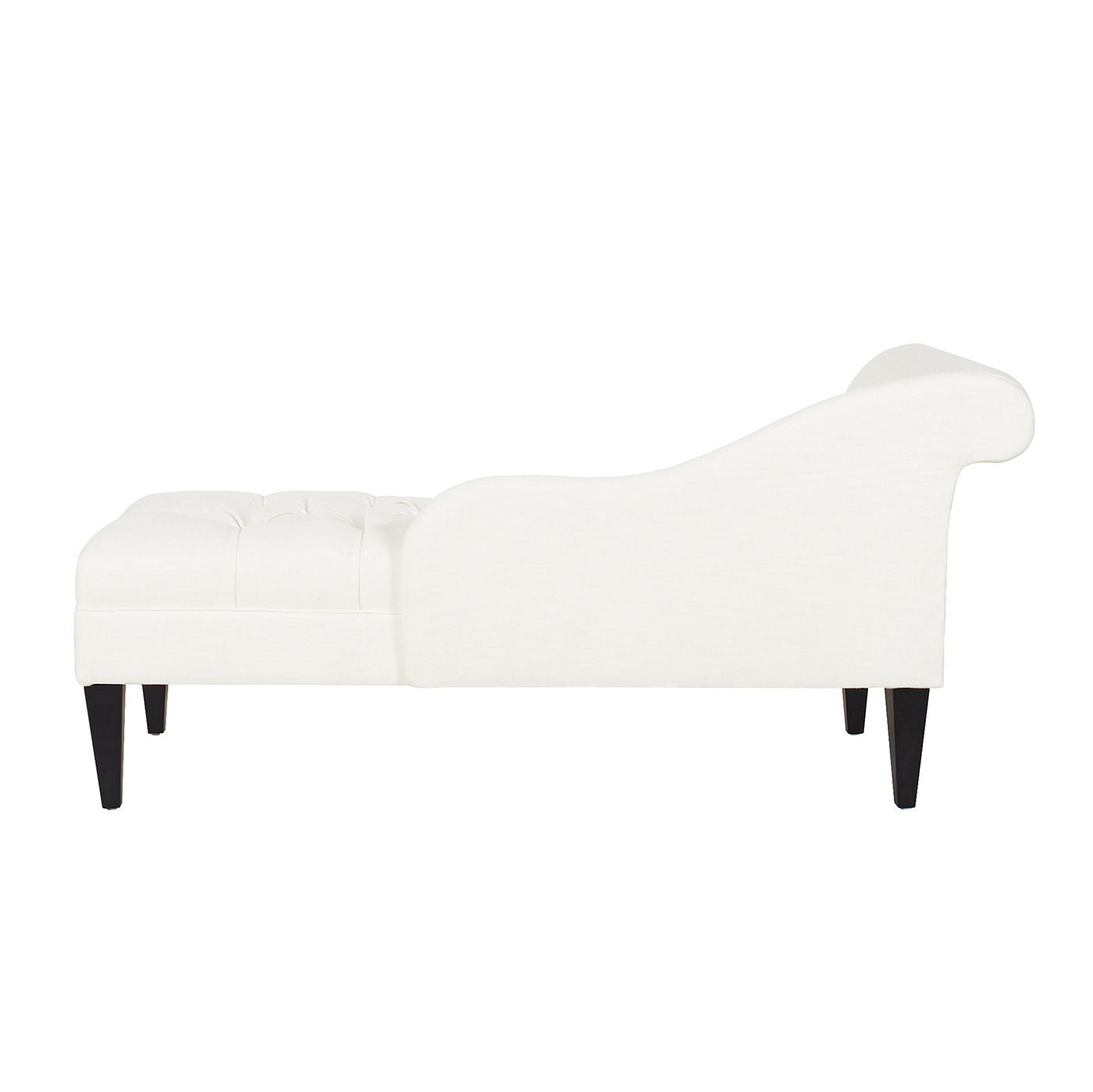 Harrison - Tufted Roll Arm Chaise Lounge