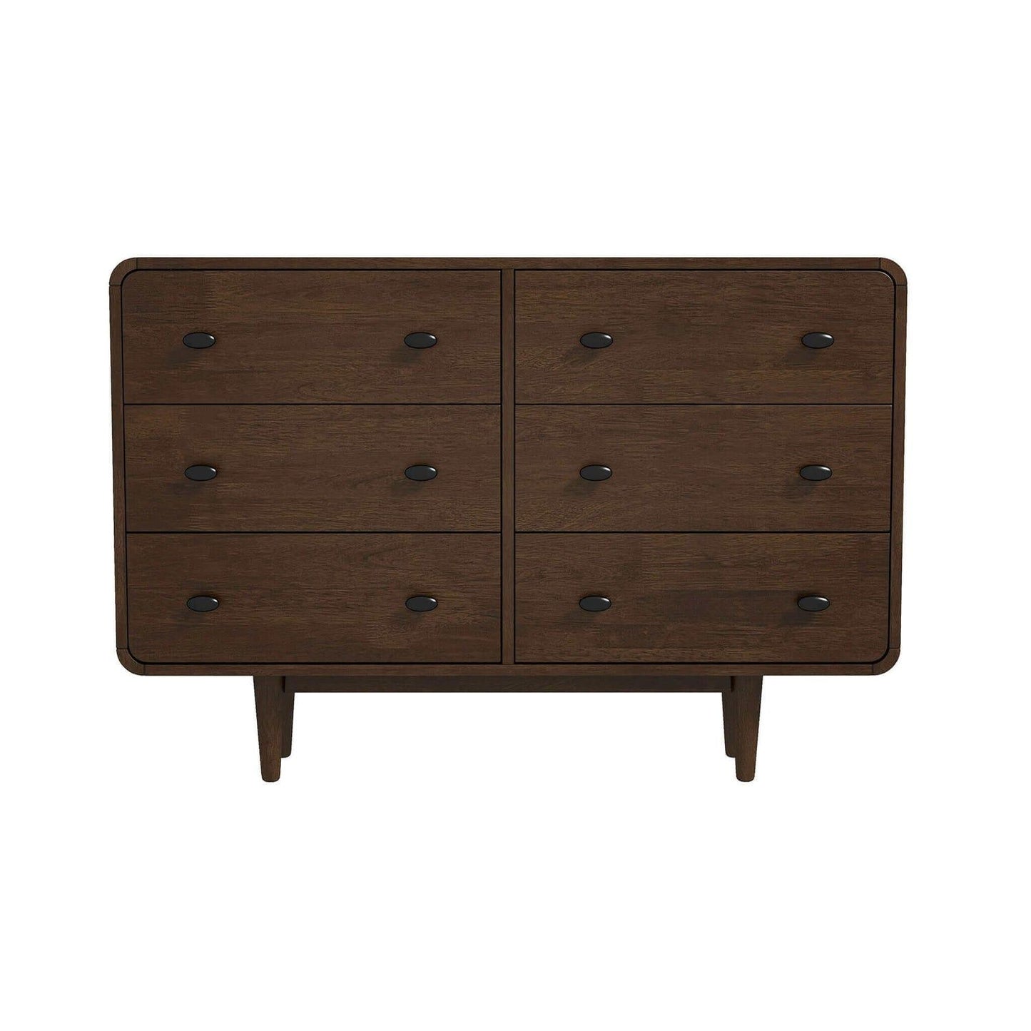 Alexa - Mid-Century Modern Dresser - Brown