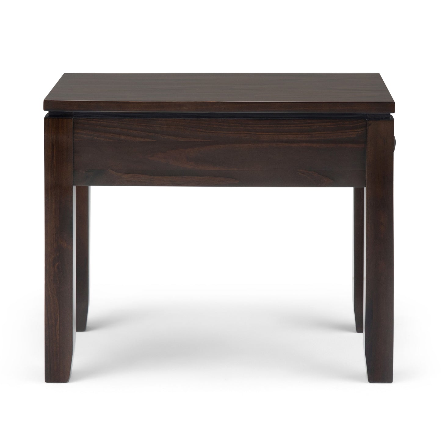 Cosmopolitan - Narrow Side Table - Mahogany Brown