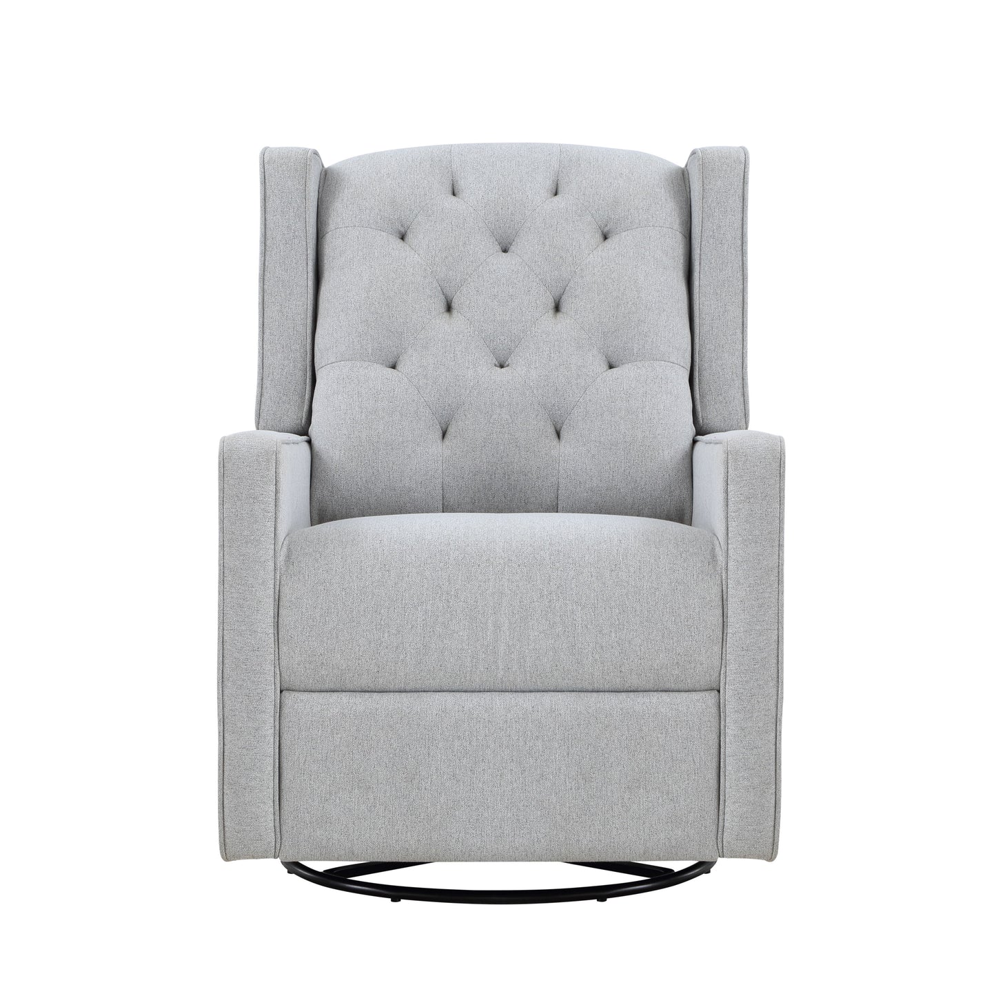 Milah - Gliding Swivel Recliner Tufted