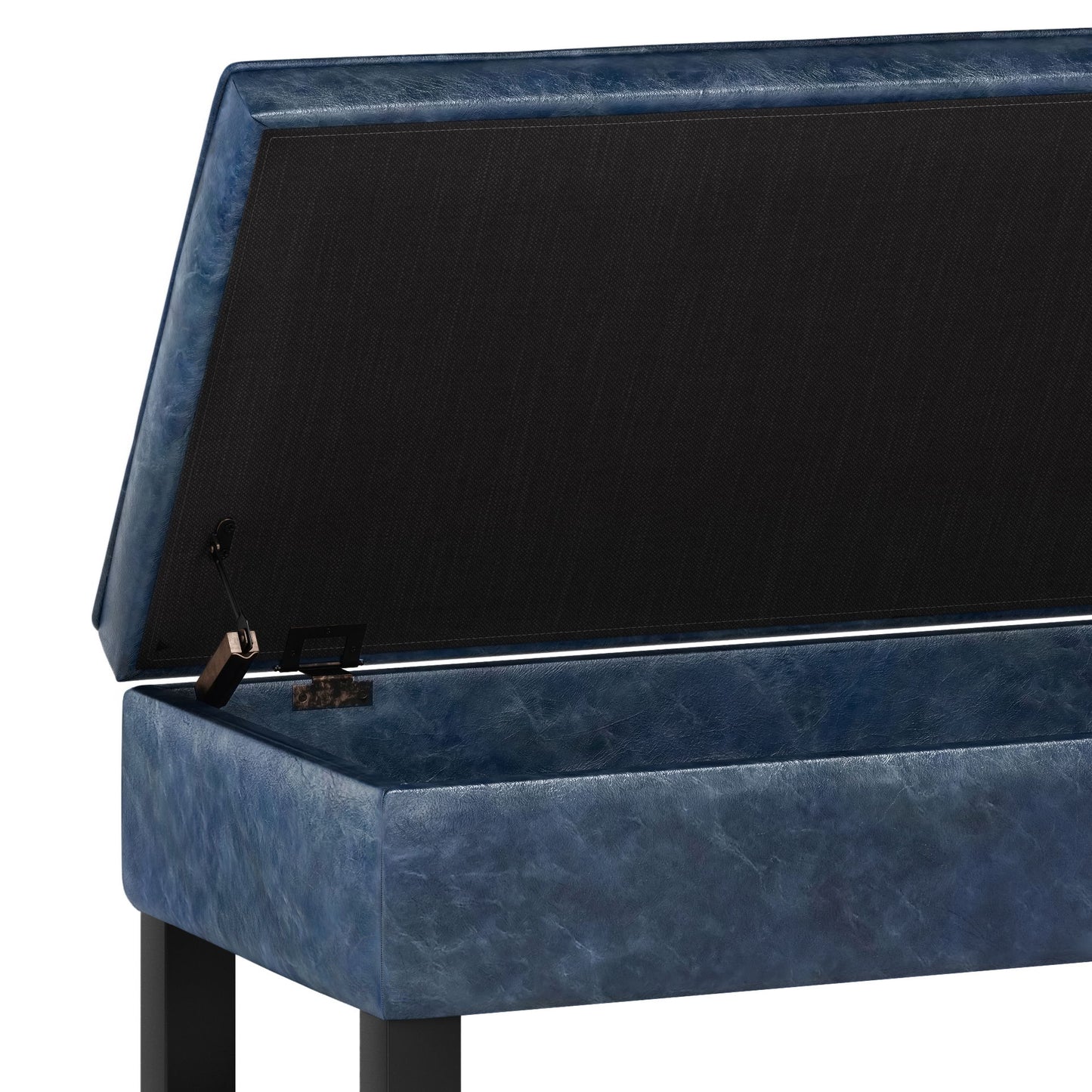 Cosmopolitan - Storage Ottoman Bench With Open Bottom