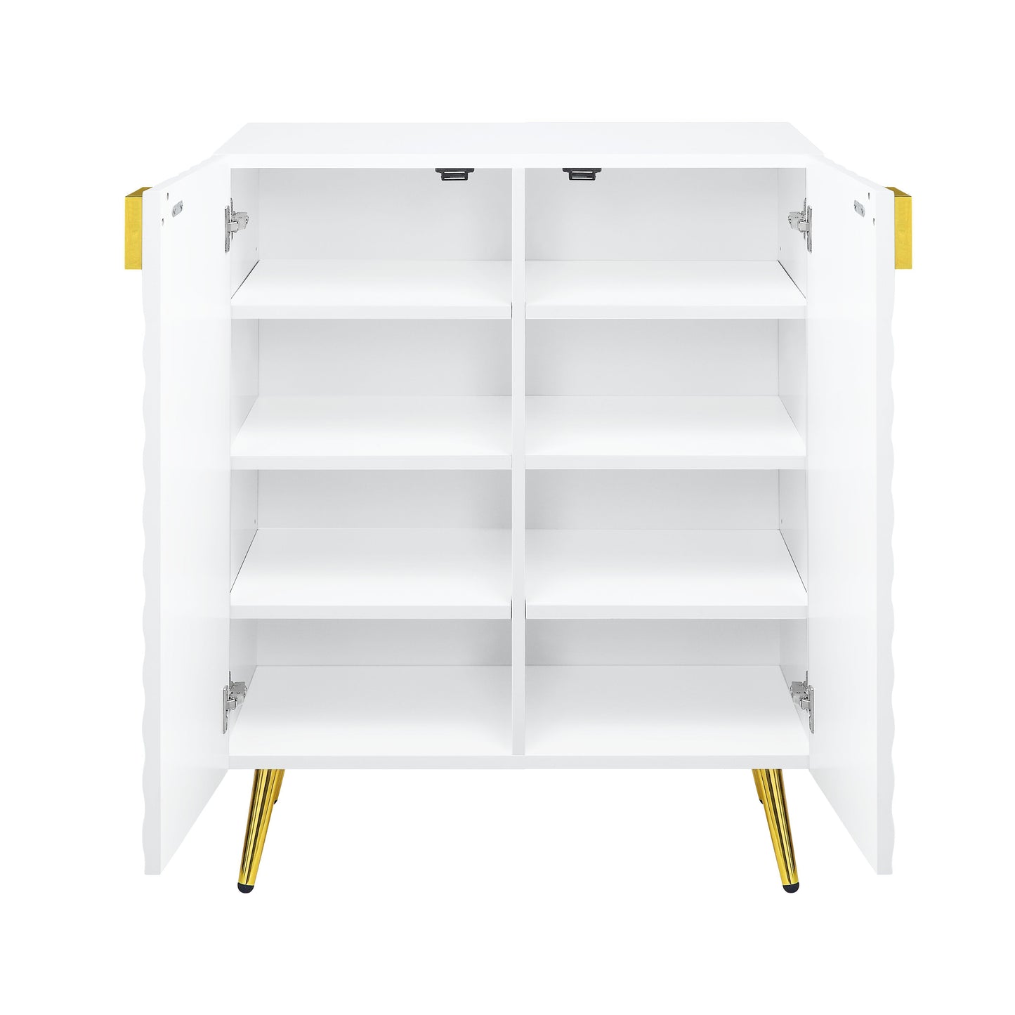 Gaines - High Gloss Console Cabinet - White