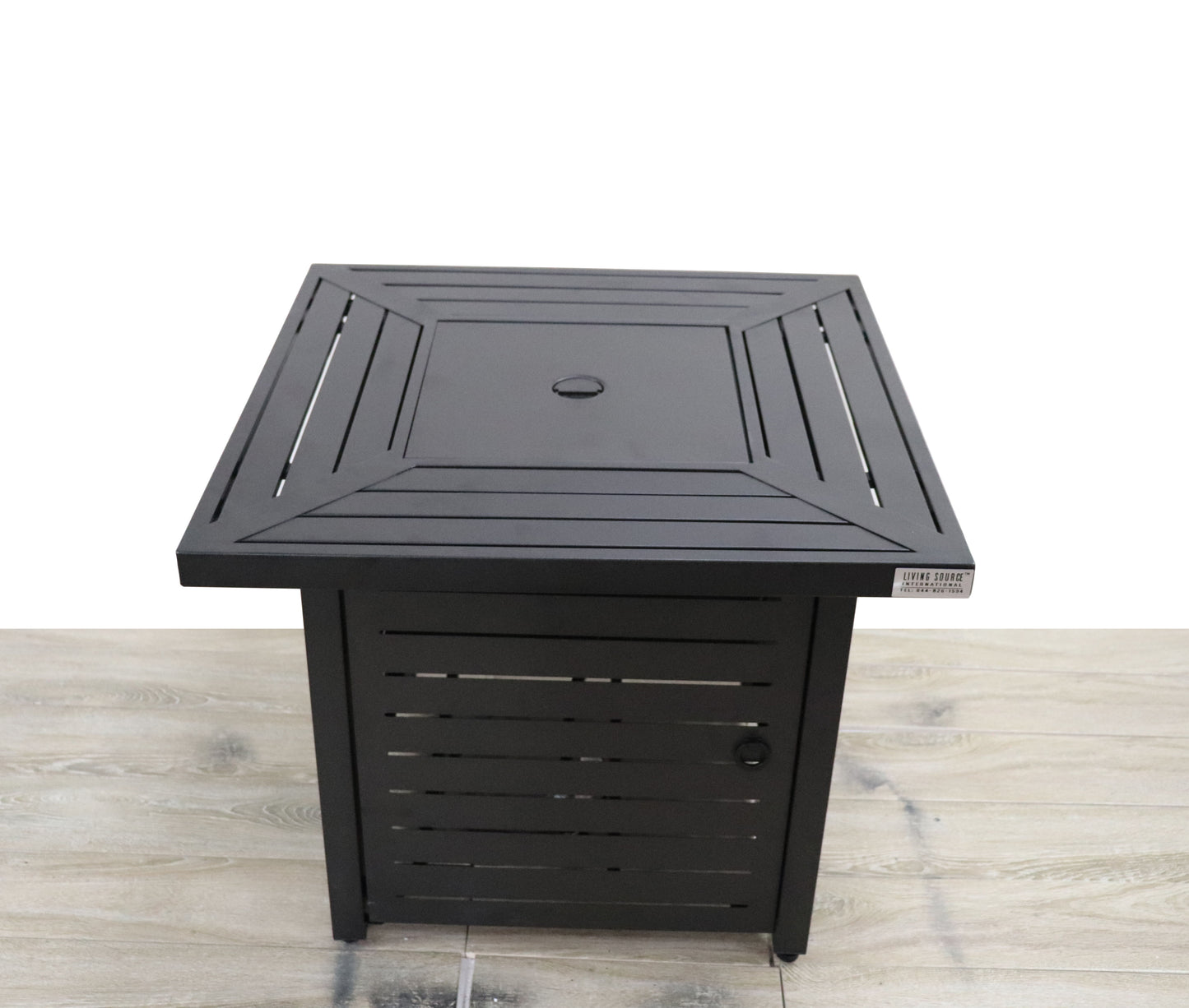 Propane & Gas Fire Pit Table - Black