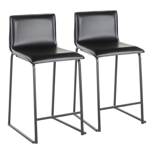 Mara - Upholstered Contemporary Counter Stool (Set of 2)