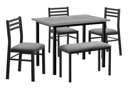 Dining Set, 5 Pieces Set, Rectangular, Small, Contemporary & Modern